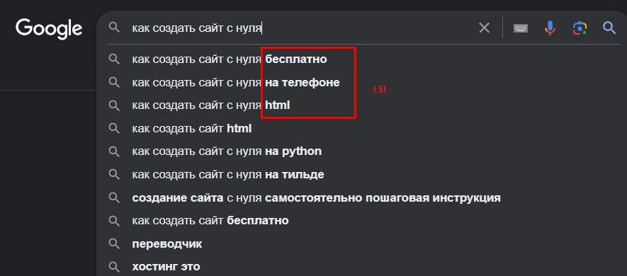 LSI-ключи (фразы, слова). Как найти и собрать LSI.