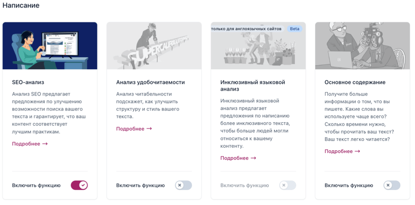 функции сайта YoastSEO