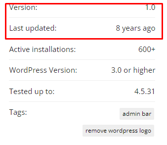 Как убрать кнопку и ссылки на wordpress.org из админ-бара WordPress?